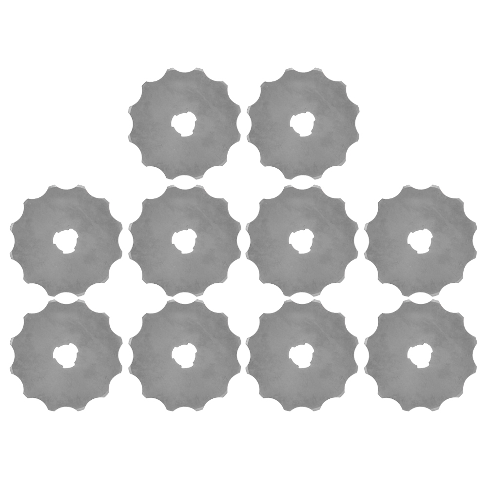 45-mm-rollschneider Für Kleidung, Bastelbedarf, Papier, Leder, Decken (10 Stück)