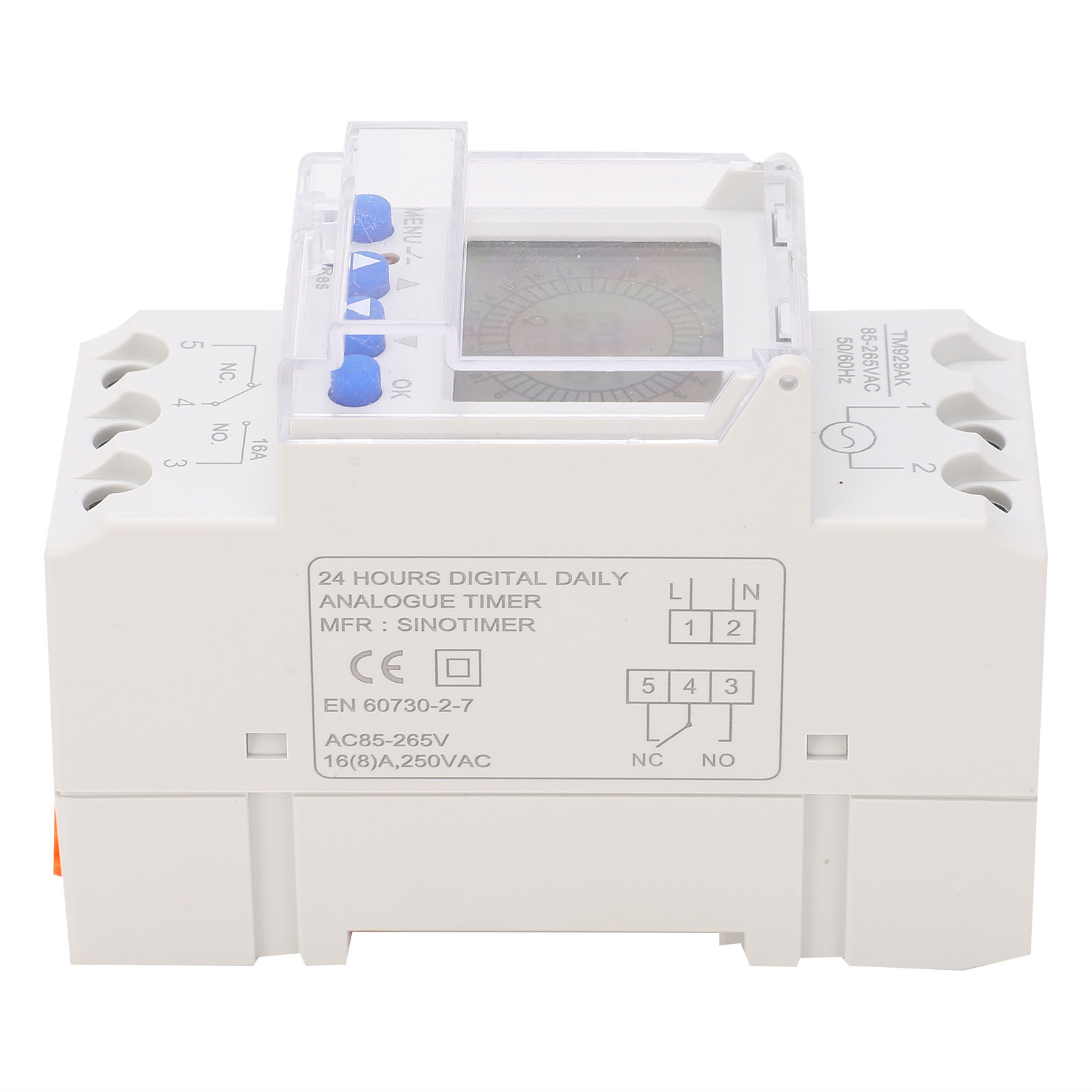 Tm929ak 85–265 V 16 A Analoger Programmierbarer Digitaltimer Mit Hintergrundbeleuchtetem Lcd-display