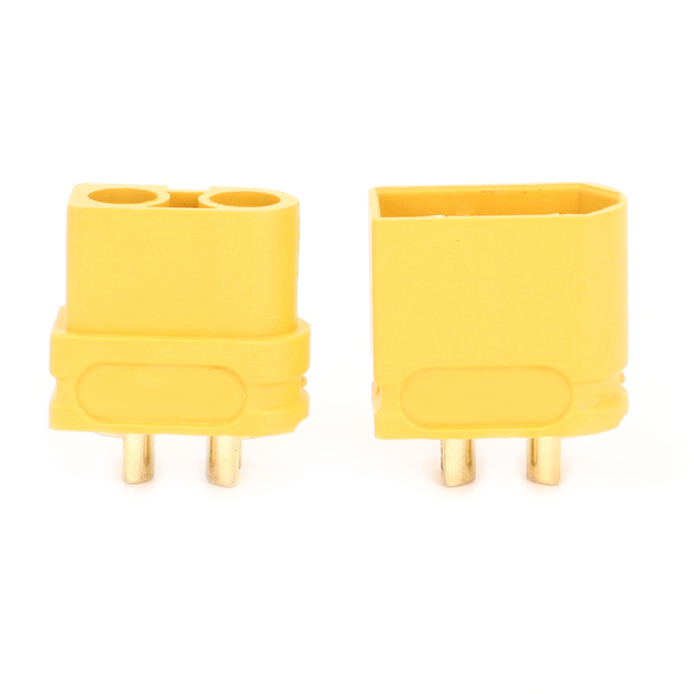 10 Paar Hochstromfähige, Vergoldete Xt60u-stecker/buchsen Aus Messing Für Funkgesteuerte Modellflugzeuge