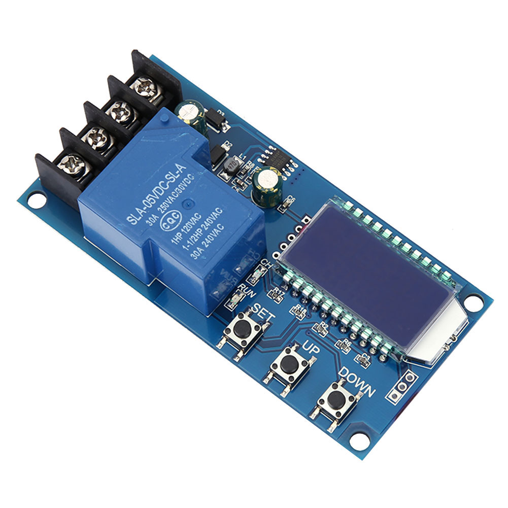 Xy-l30a 6-60v Batterieladekontrollmodul-schutzplatine Mit Lcd-bildschirm