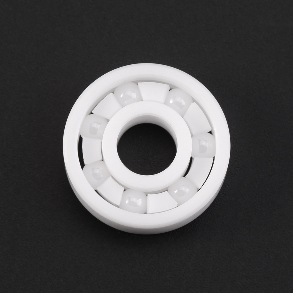 Miniaturkugel Aus Weißer Zro2-keramik (8 X 22 X 7 Mm) Für Fingerkreisel.