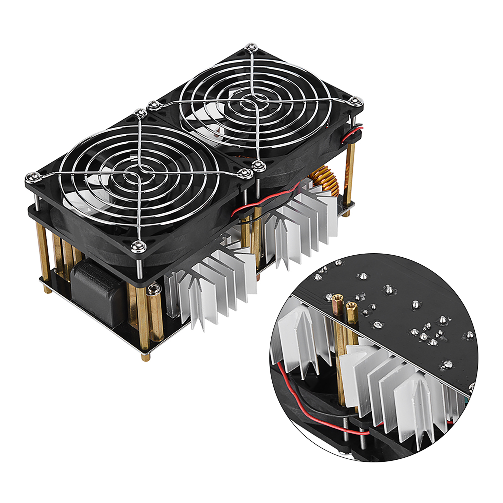 Zvs 1800 W Induktionsheizmodul Mit Sperrwandler-regelschaltung