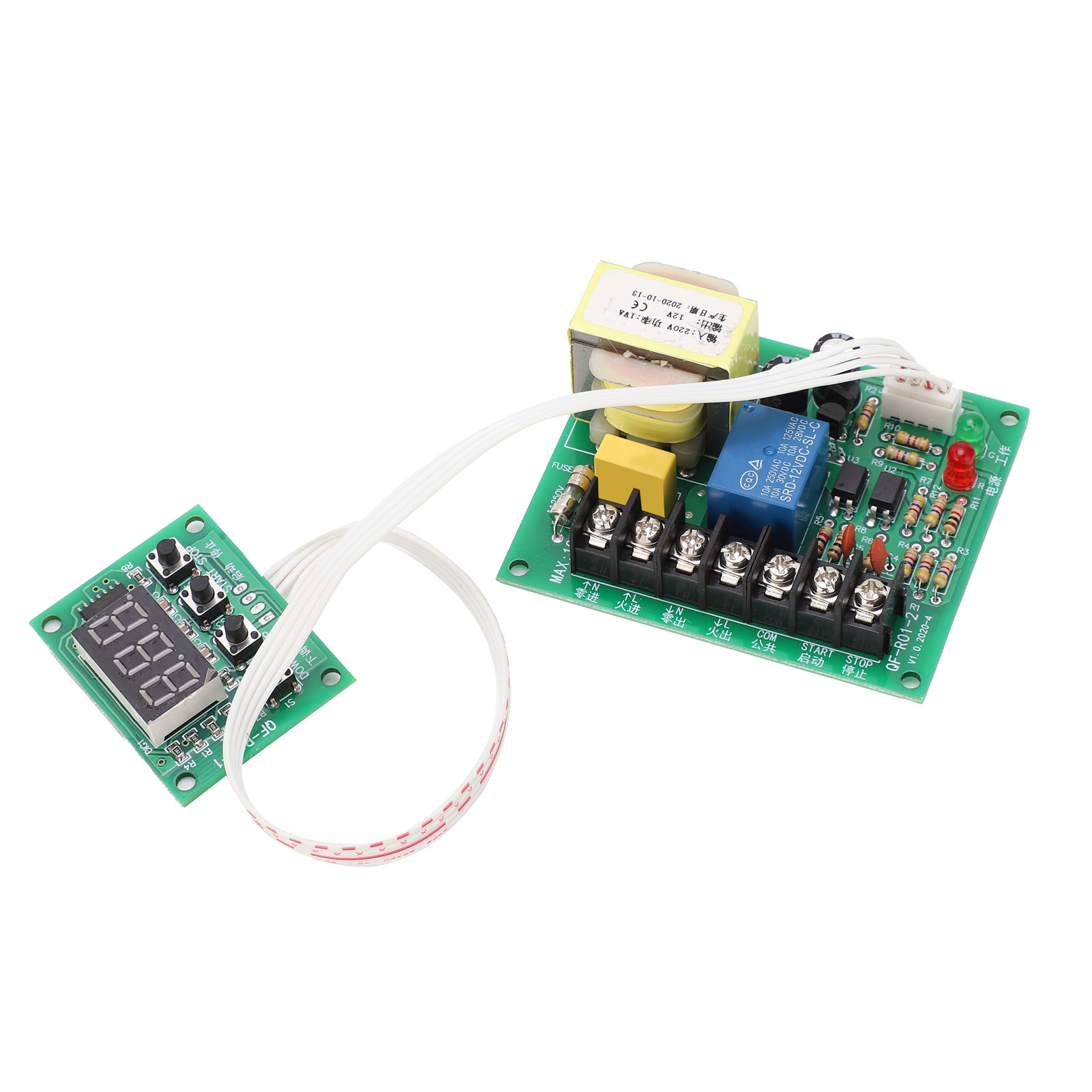 Zeitverzögerungsrelaismodul, Optokoppler, Trenntimer, Industrielle Steuerungskomponenten Qf-r01-2 220 V