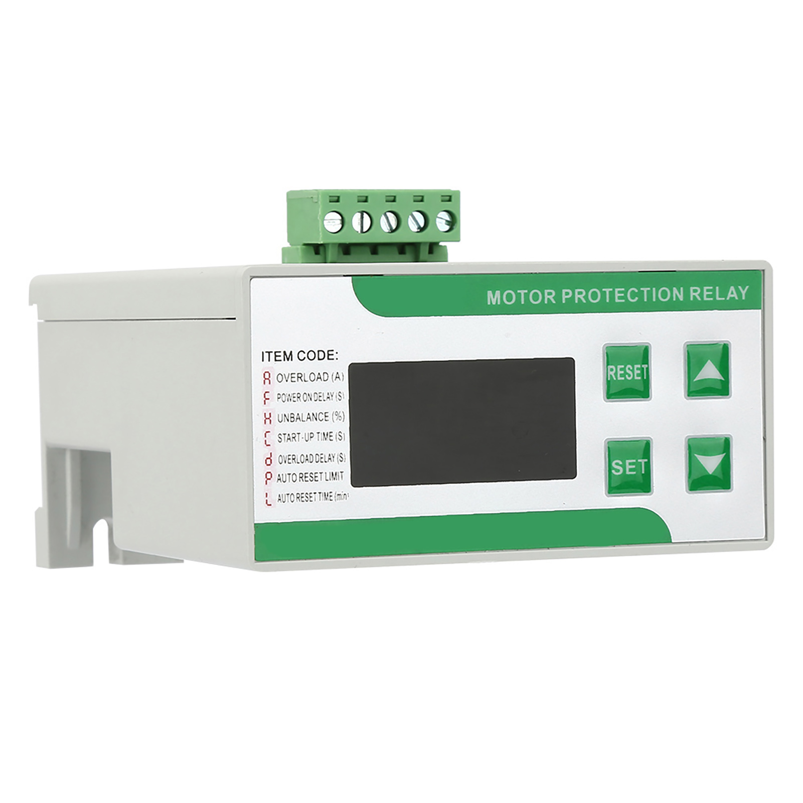 380v Ac 2-99a Digitaler Elektromotorschutz Gegen Überlastung Und Phasenausfall Mit Display (380v)