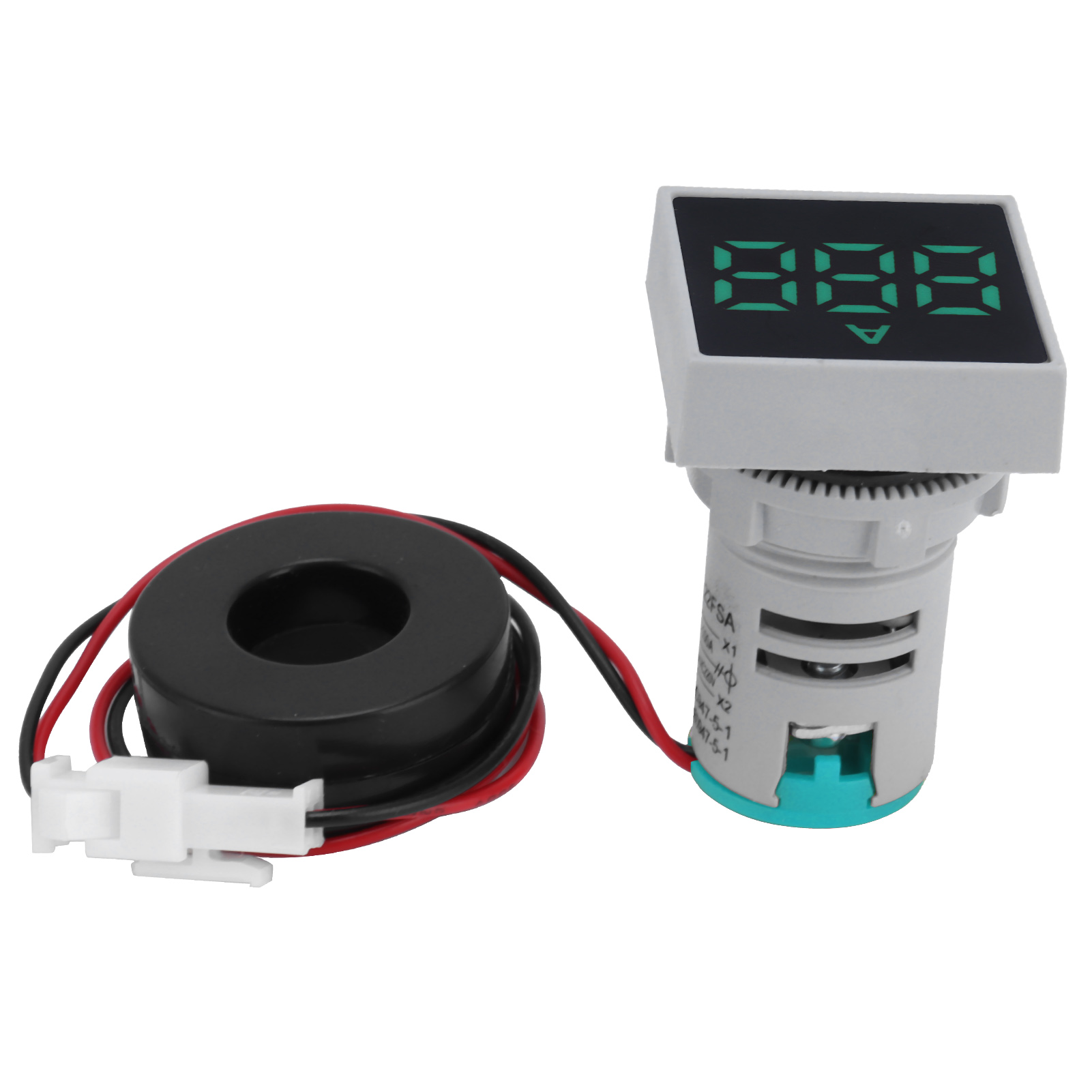 Digitales Amperemeter Mit Matter Frontplatte, Kontrollleuchte, 220 V Wechselstrom, Ad16-22fsa, Grün