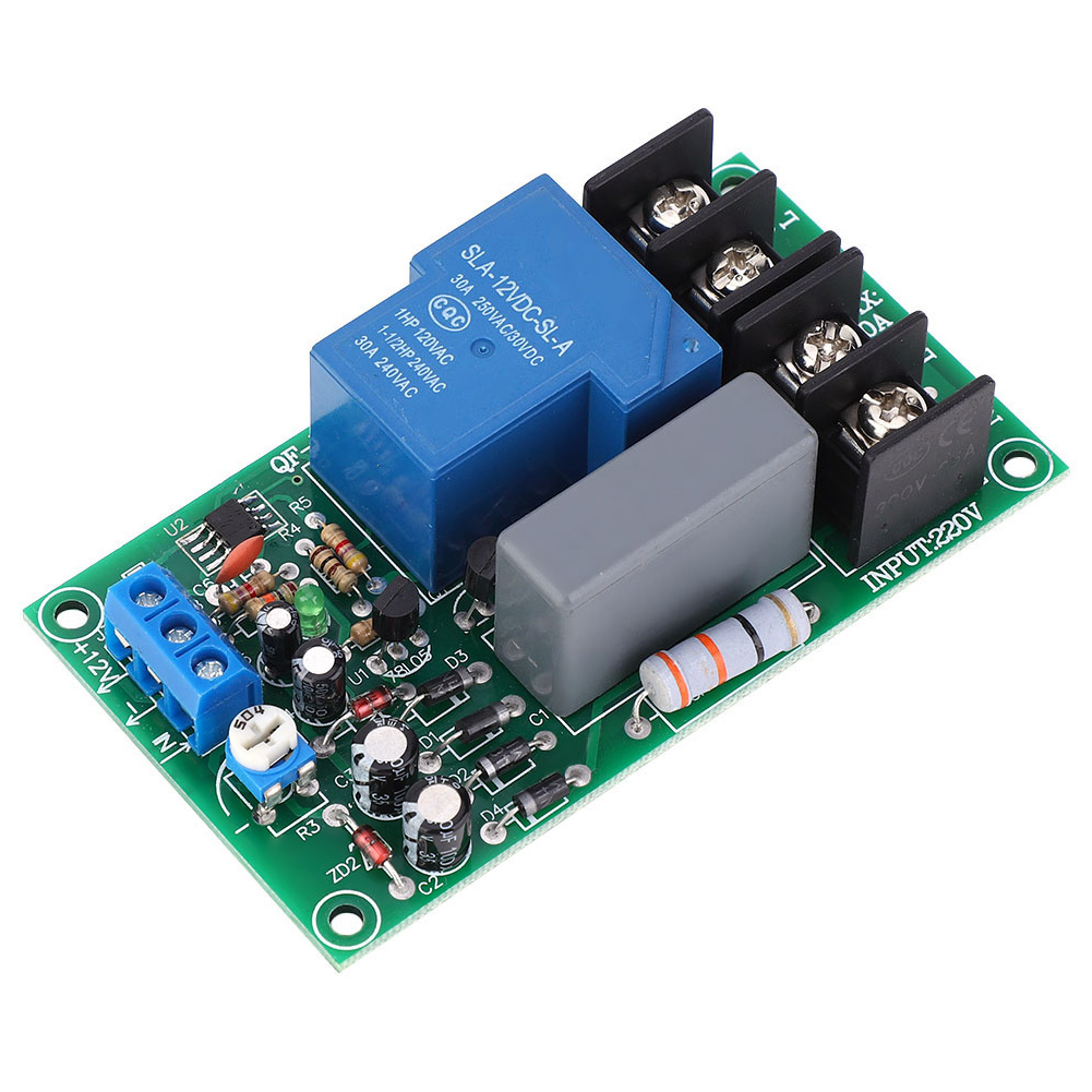 Rd1032-30s 220v Ac Zeitverzögerungsrelaismodul Mit Einstellbarem Potentiometer Und 30a Relaisschalter