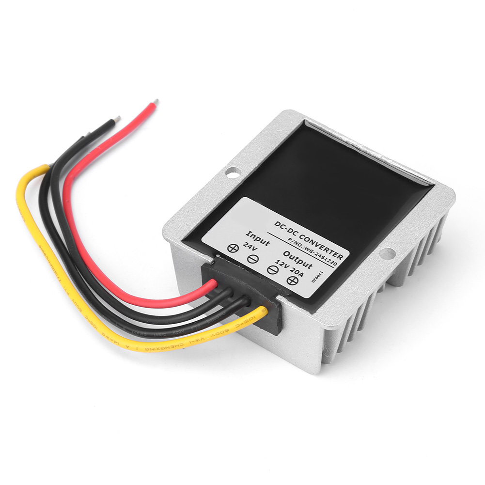 24-v-dc-abwärtswandler Auf 12-v-dc, 20 A, 240 W, Wasserdichtes Spannungsreglermodul (schutzart Ip68)