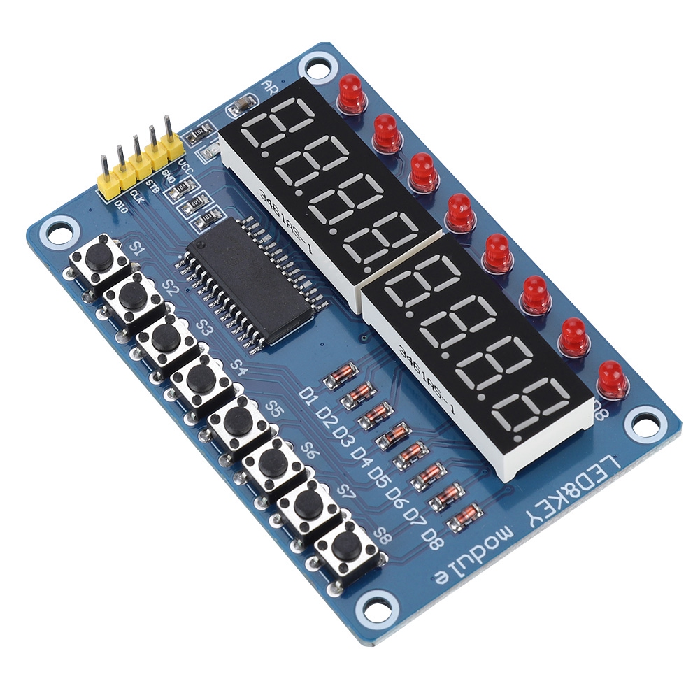Originales Tm1638 8-bit-led-digitalanzeigemodul Für Arduino Avr