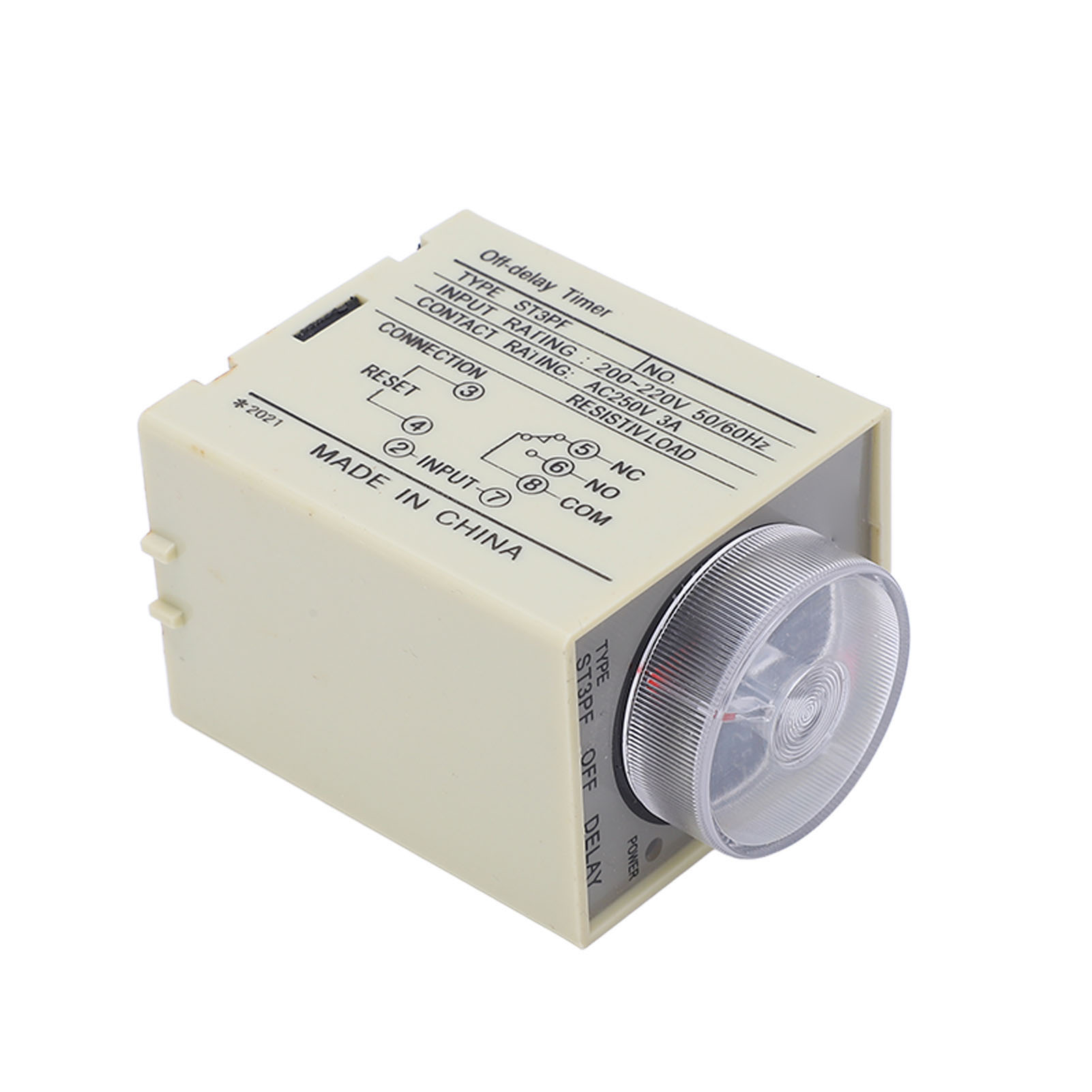 Berm-timer Mit Drehknopf, Hohe Präzision, Ac200–220 V, St3pf, 3 Minuten