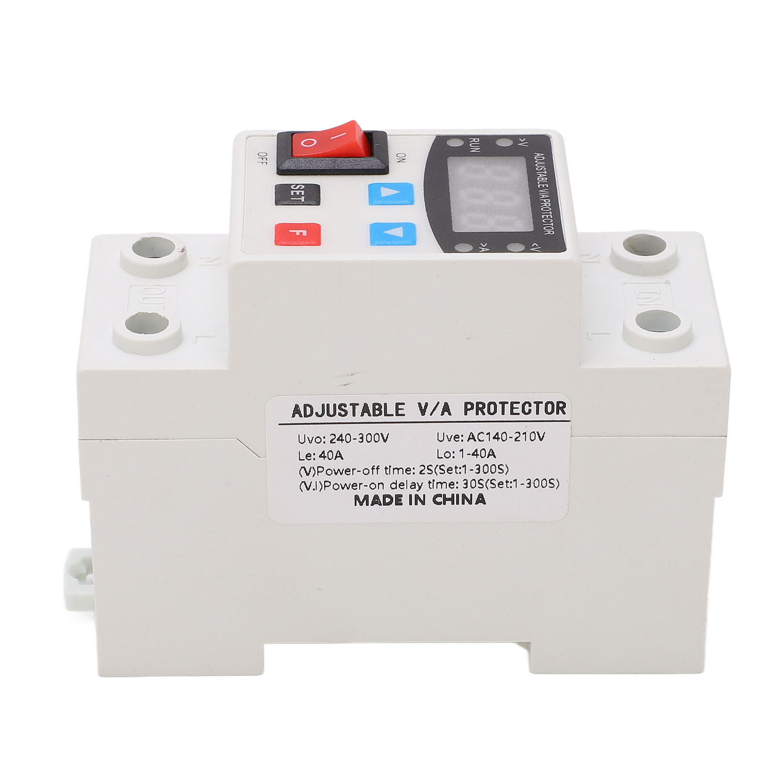 Überspannungs- Und Unterspannungsschutzgerät, Einstellbarer Automatischer Rückstellmechanismus, 240 V – 300 V, 40 A