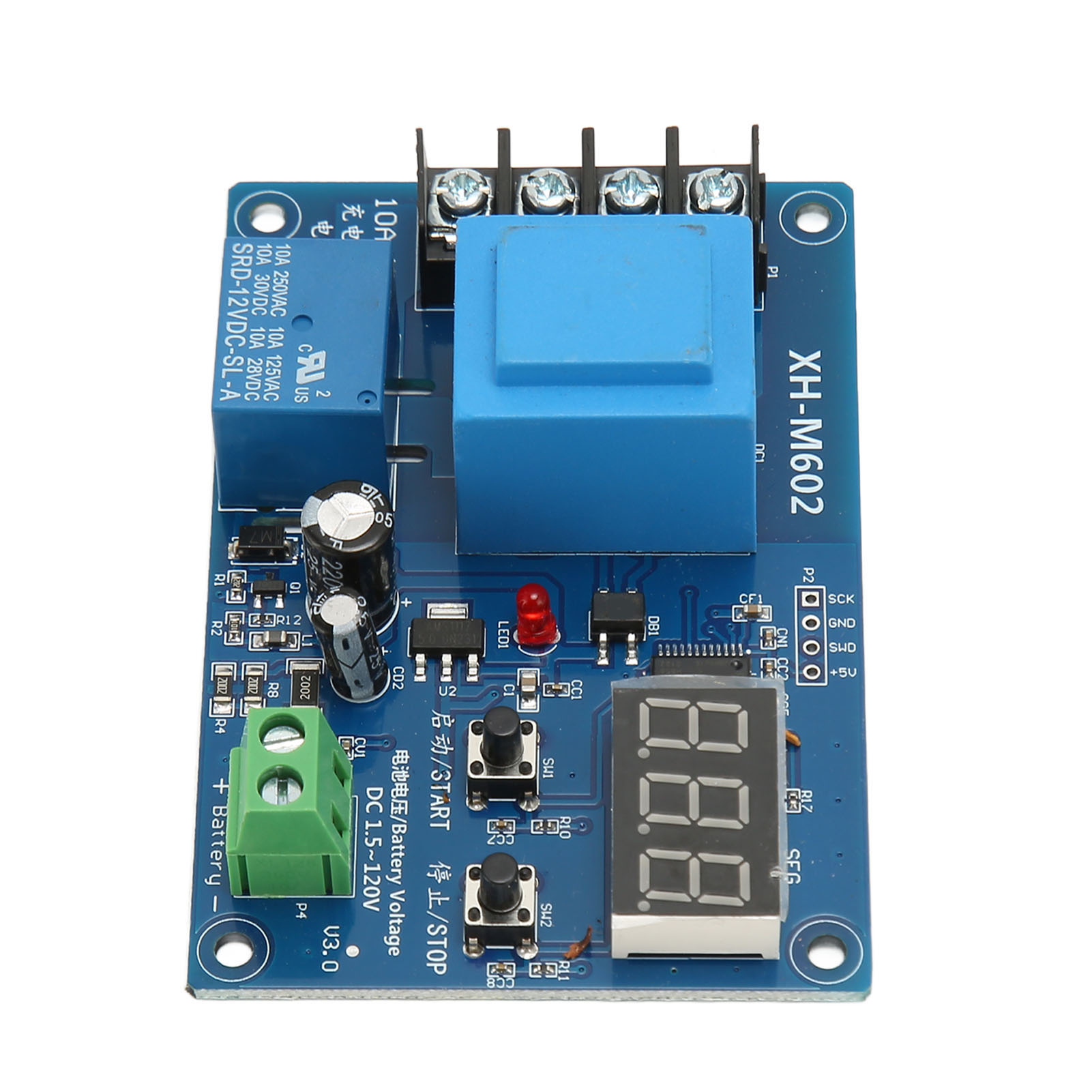 Xh M602 Ladekontrollmodul Mit Led-anzeige, Schutzplatine Für Lithium-batterieladegeräte Für Industrielle Und Automobile Anwendungen.