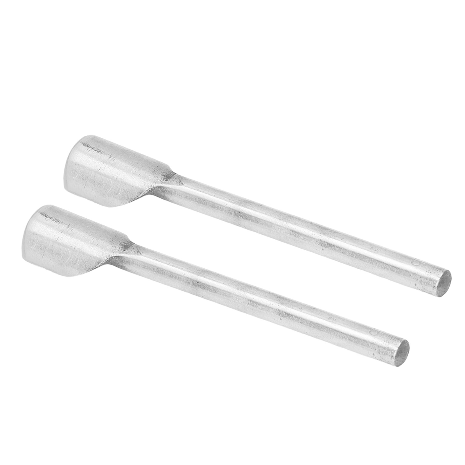 Set Aus 2 Halbrunden Lederschneidwerkzeugen Aus Stahl, Locher Für Gürtel Und Riemen, 15 Mm