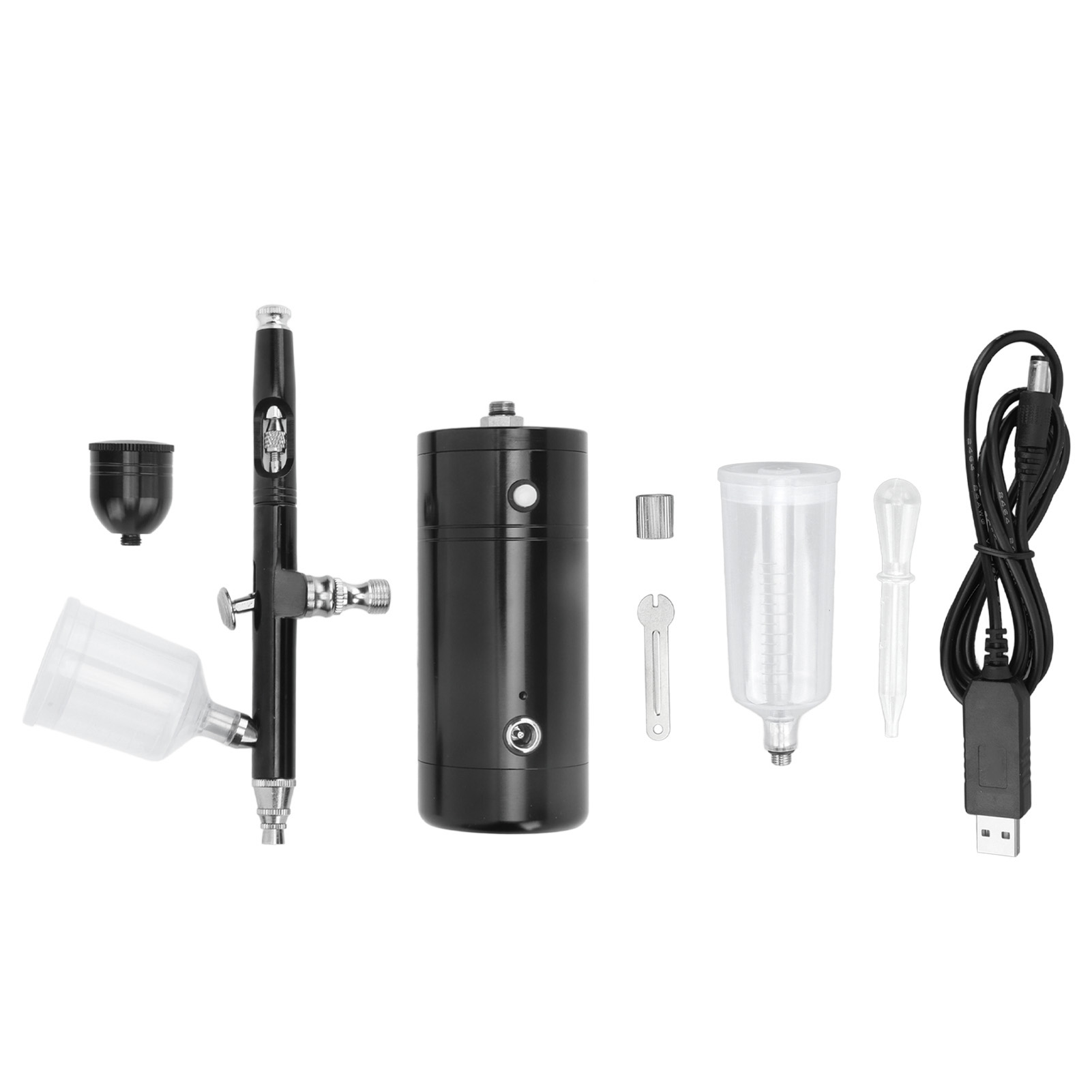 Wiederaufladbares, Kabelloses Airbrush-set, Tragbare Spritzpistole Für Maniküre, Tortendekoration Und Diy-projekte