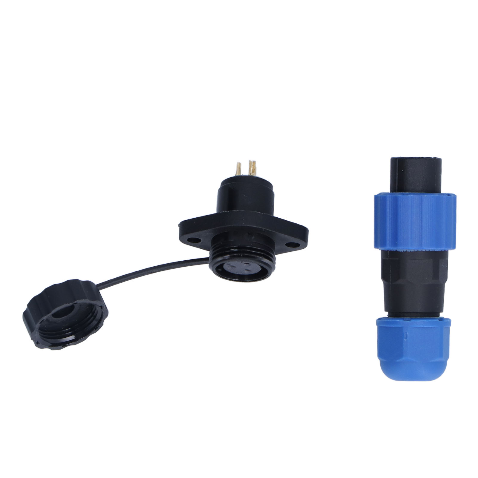 Ip68 Wasserdichter Industrie- Und Luftfahrt-stromanschluss, Stecker/buchse, Flanschmontage, Sp133-pin (250 V 5 A)