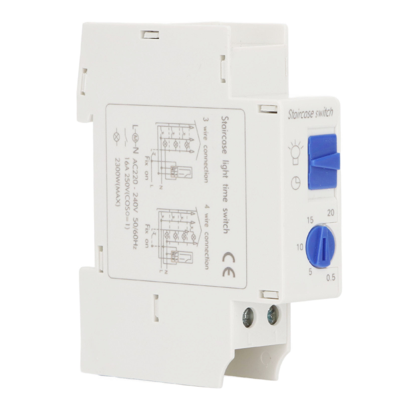 Mechanischer Timer Mit Zeitsteuerung, Din-schienenmontage, 220–240 V Ac, 16 A, 0,5–20 Min, Alc18