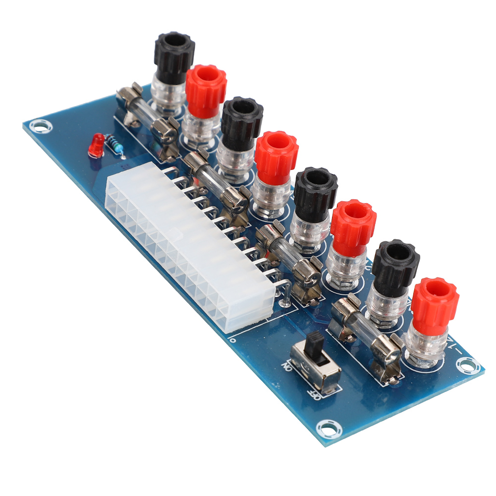 Netzschalter Mit Betriebsanzeige Für 24-poligen Atx-anschluss Xh-m229, Vorgesehen Für Computerprojekte Und Eingebettete Systeme.