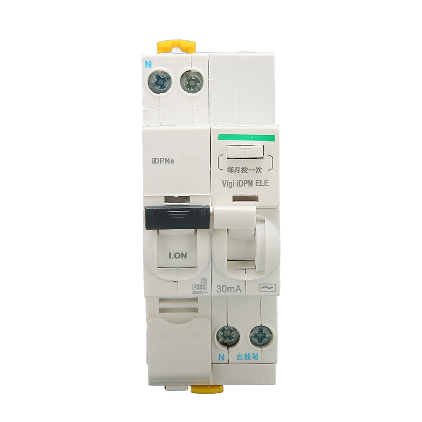 1p N 230v Ac Pneumatischer Leitungsschutzschalter, Fehlerstromschutzzubehör Für Haus Und Büro, 32a