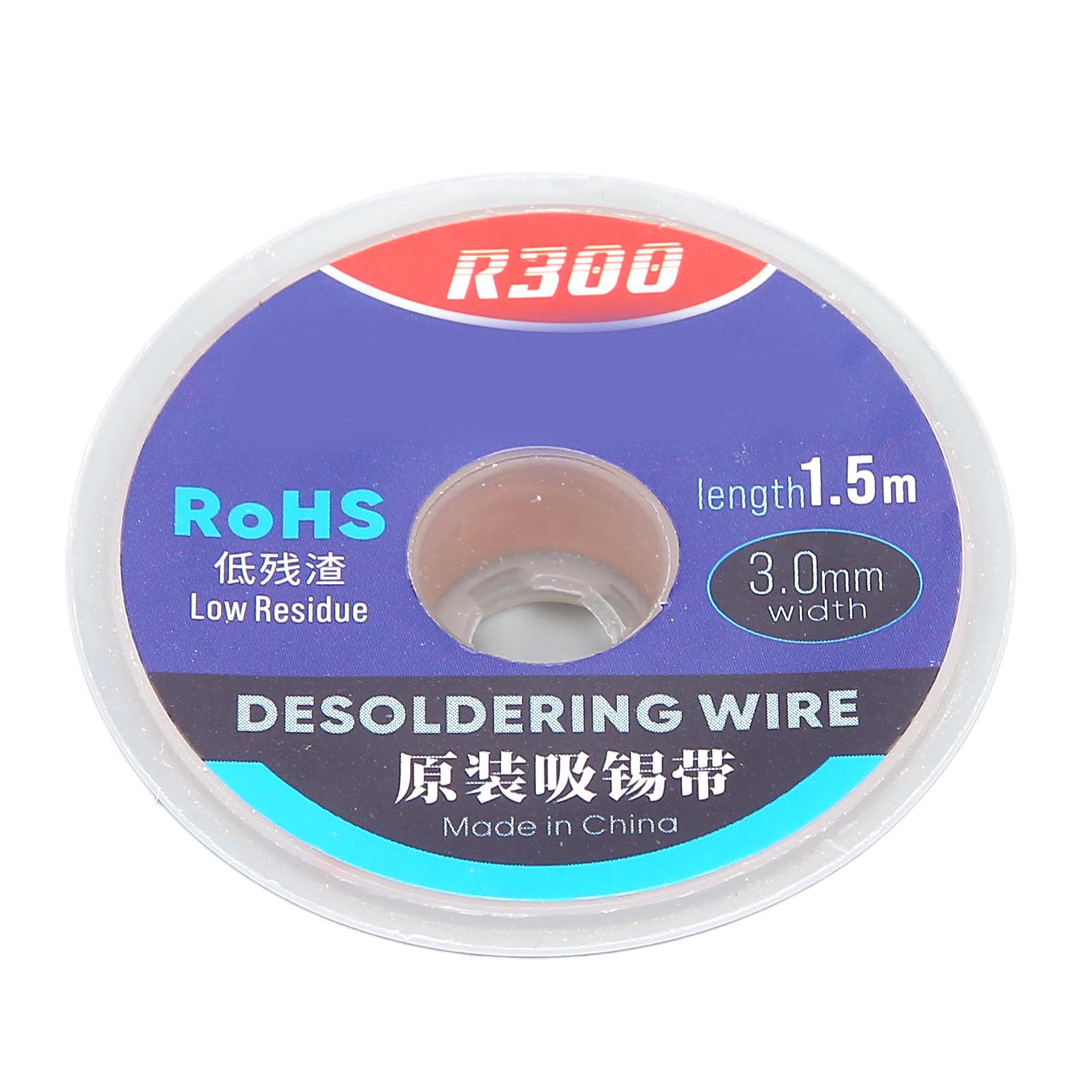 Schnell Und Leistungsstark Wärmeleitender Entlötdraht Aus Umweltfreundlichem Kupfer Für Elektronische Leiterplatten (1,5 M X 1,5 Mm).