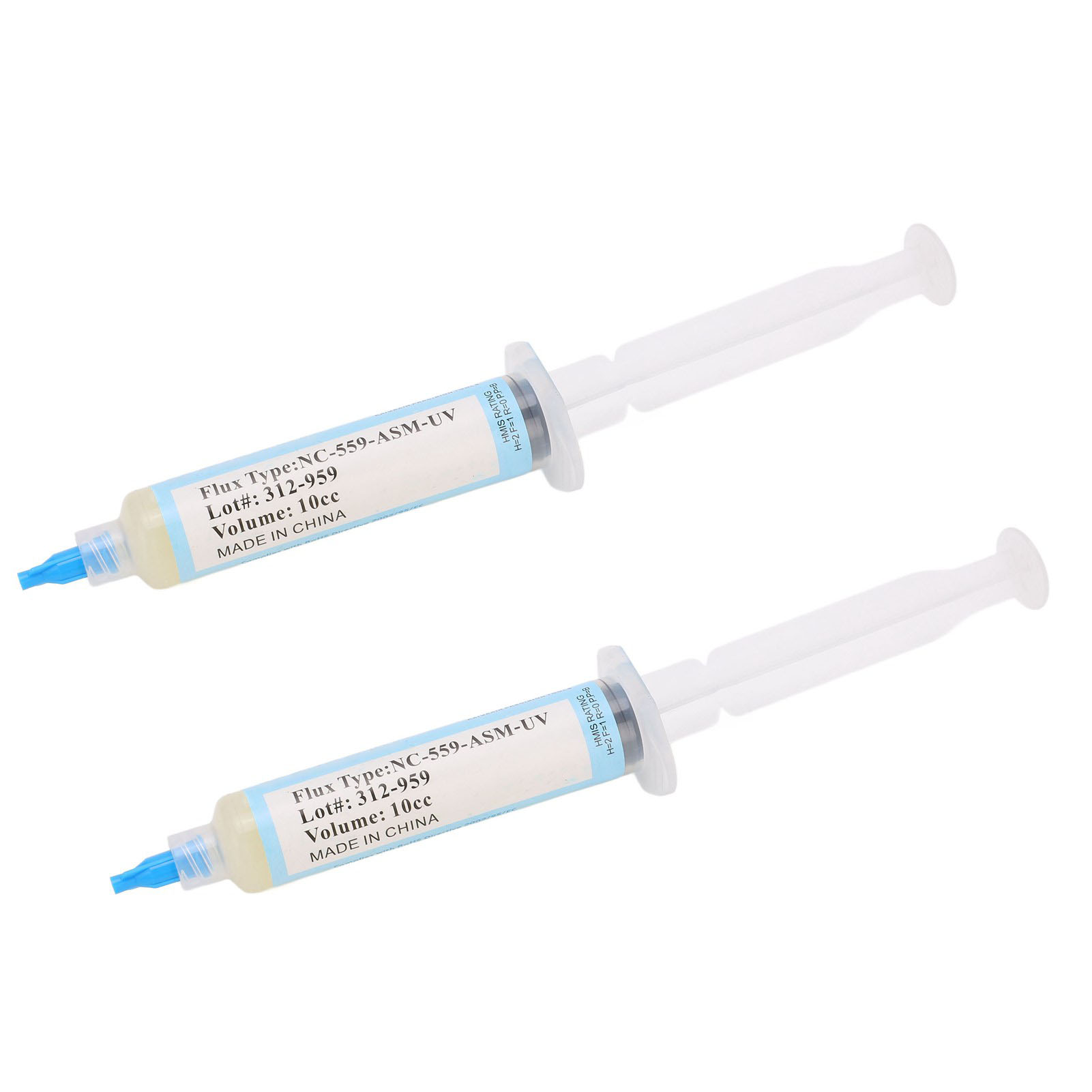 Packung Mit 2 Spritzen Lötöl, Flussmittelpaste, Reparaturzubehör Für Leiterplatten Und Bgas In Der Elektronik
