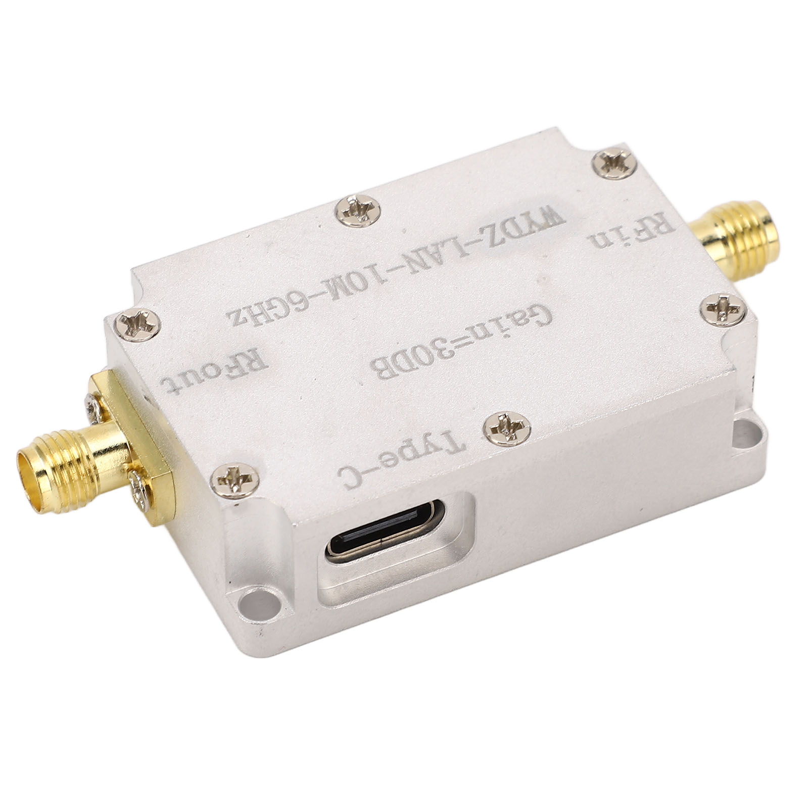 Rauscharmer Breitband-hf-verstärker (lna) 10 Mhz–6 Ghz, Hohe Verstärkung, Sma-buchse Für Funkgeräte