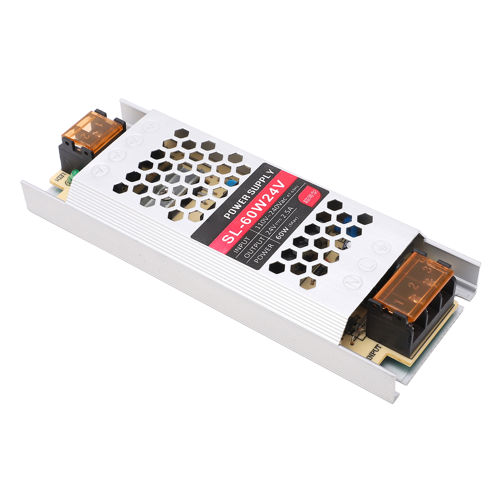 Schaltnetzteil Für Leds, Ultradünner Transformator Für Leuchtkästen, 60 W, 24 V, 2,5 A