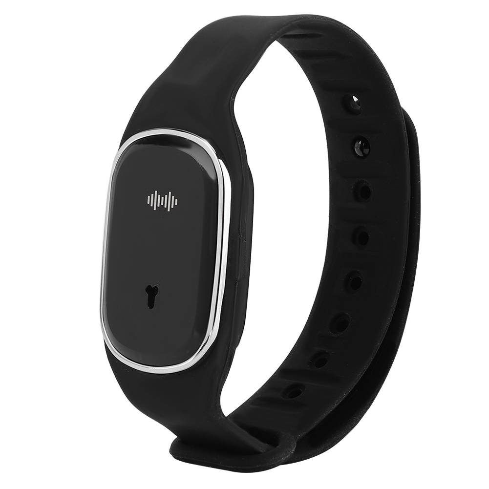 Wiederaufladbares, Intelligentes, Mückenabweisendes Und Wasserdichtes Sommerarmband (schwarz)