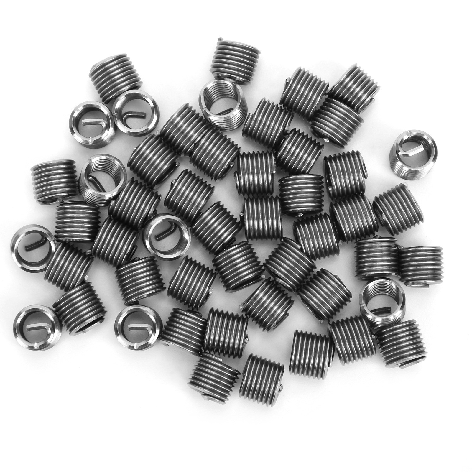 50 Gewindereparatureinsätze, Schutzhüllen Für Stahldraht, Hardware-zubehör M8 X 1,25 X 1,5d