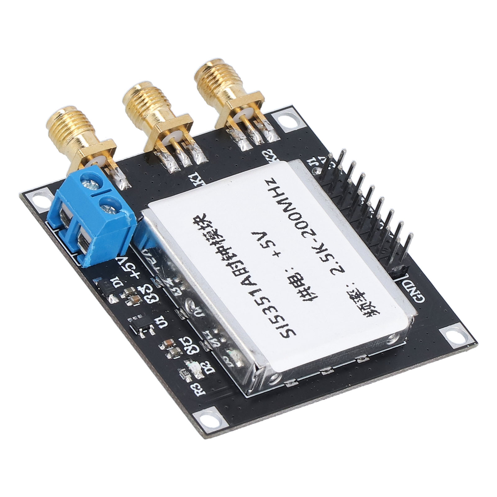 Si5351 Taktsignalgeneratormodul, Rauscharmer Rechteckwellen-frequenzgenerator Für Signalfrequenz