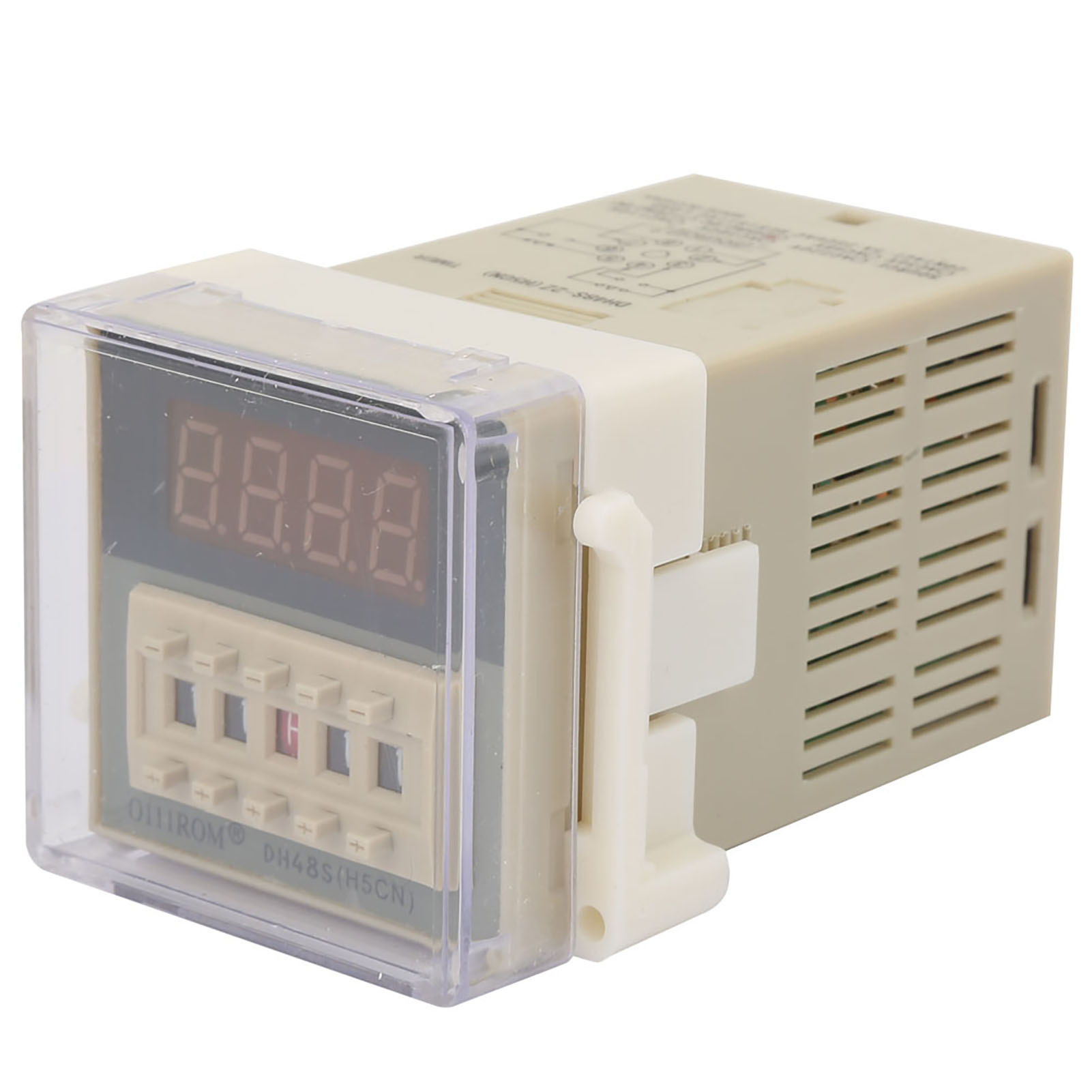 O111rom Dh48s-2z Lcd-display-timer, Zeitverzögerungsrelais, 8-polig, 0,01 S-9999 H (24 V Ac/dc)