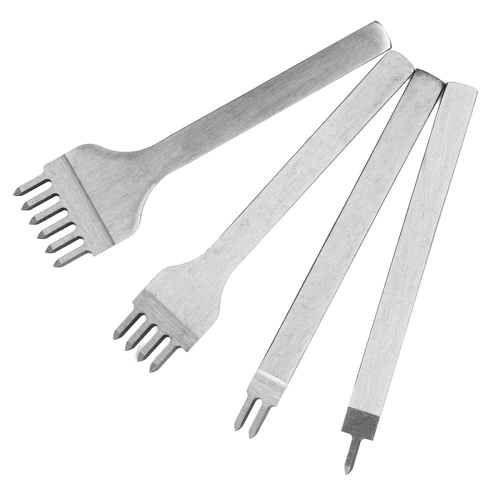 Diamant-schnürscheren-set Für Lederarbeiten, Stanz- Und Prägewerkzeuge Aus Hochgeschwindigkeitsstahl (hss), 3 Mm Lochabstand