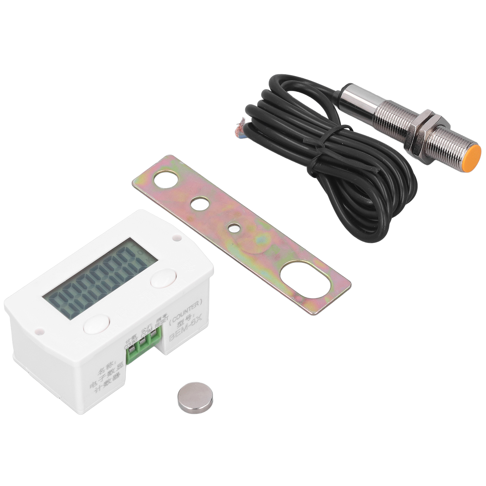 6-stelliger Elektronischer Berm-zähler, Digitaler Magnetischer Induktions-mini-zählschalter 0-99999
