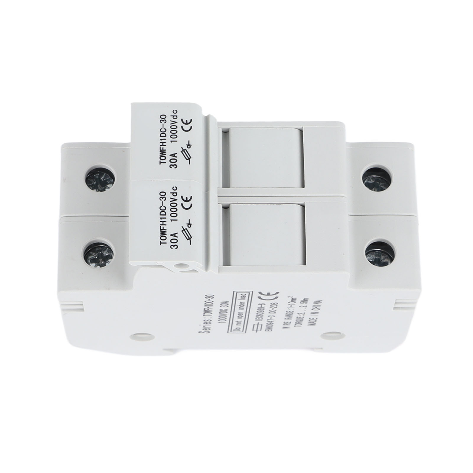 1000v Dc-leistungsschalter Mit 2 Sicherungen Zum Effektiven Schutz Elektrischer Geräte (15a).