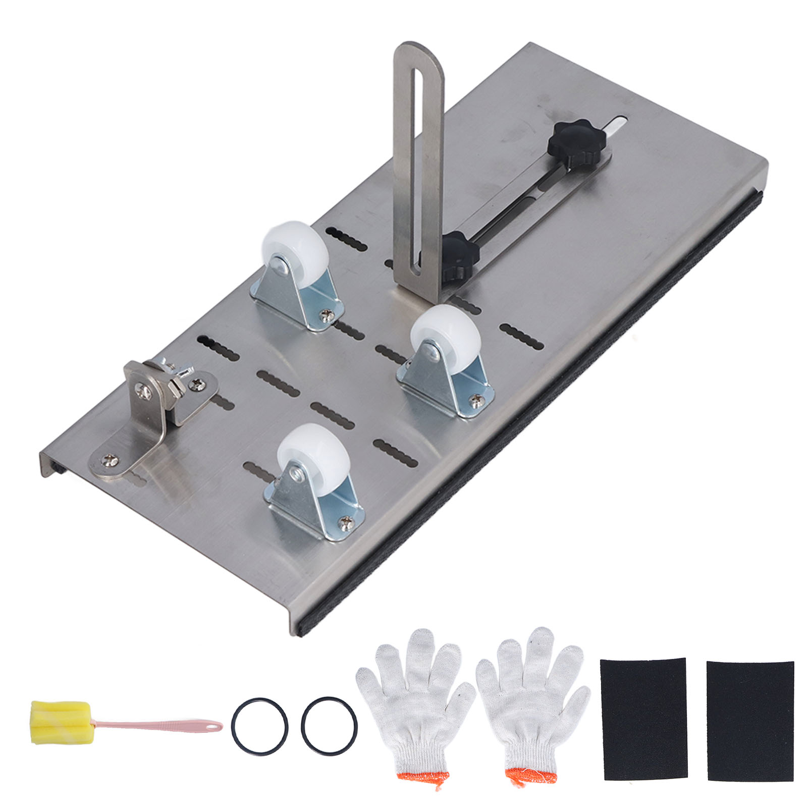 Dreirad-glasschneider Mit Rutschfester Basis Und Verstellbarer Halterung, Diy-weinflaschenschneideset