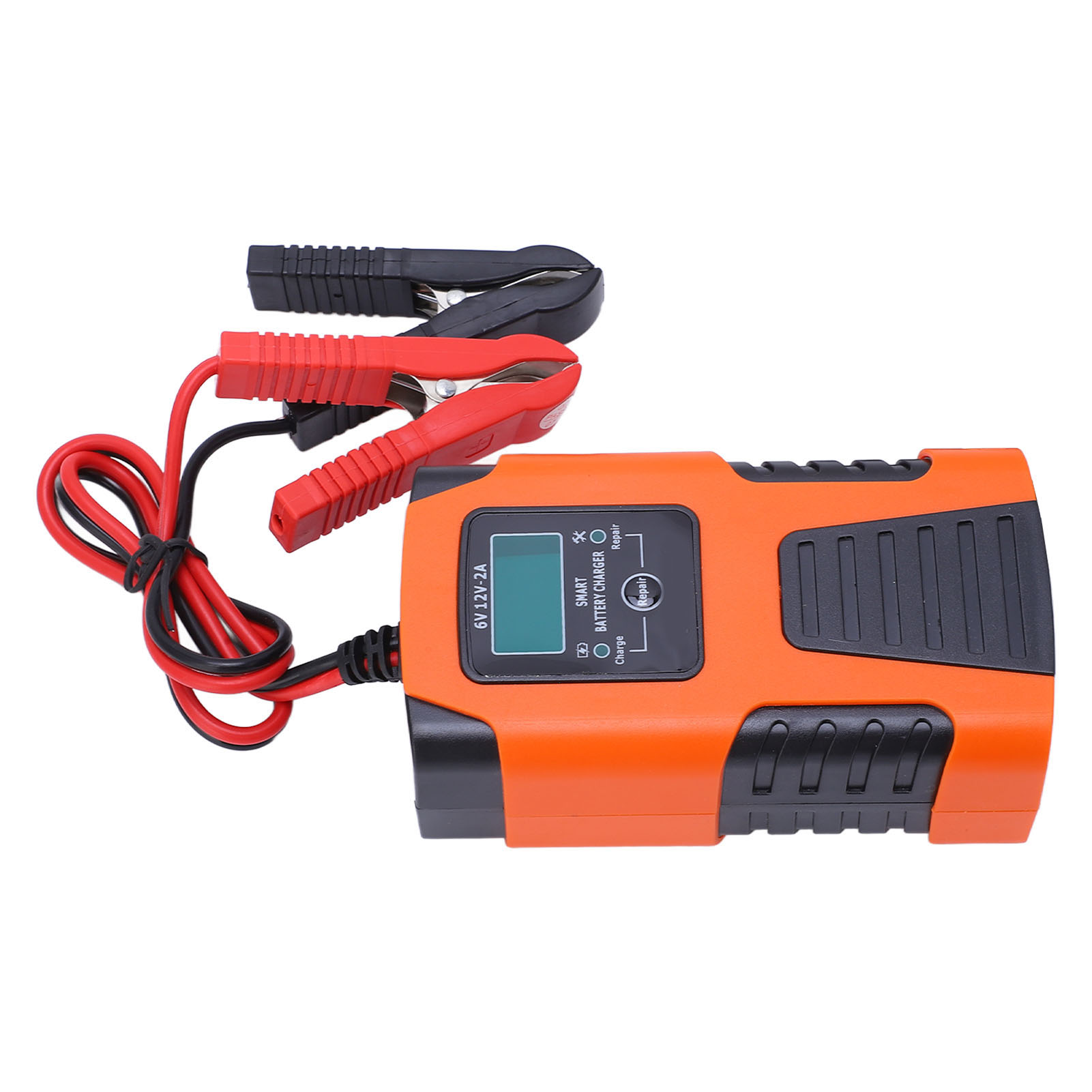 Intelligentes Ladegerät, 3-stufiges Automatisches Ladegerät Mit Integriertem Schutz, Lcd-display, Eu-stecker (100–240 V Wechselstrom)