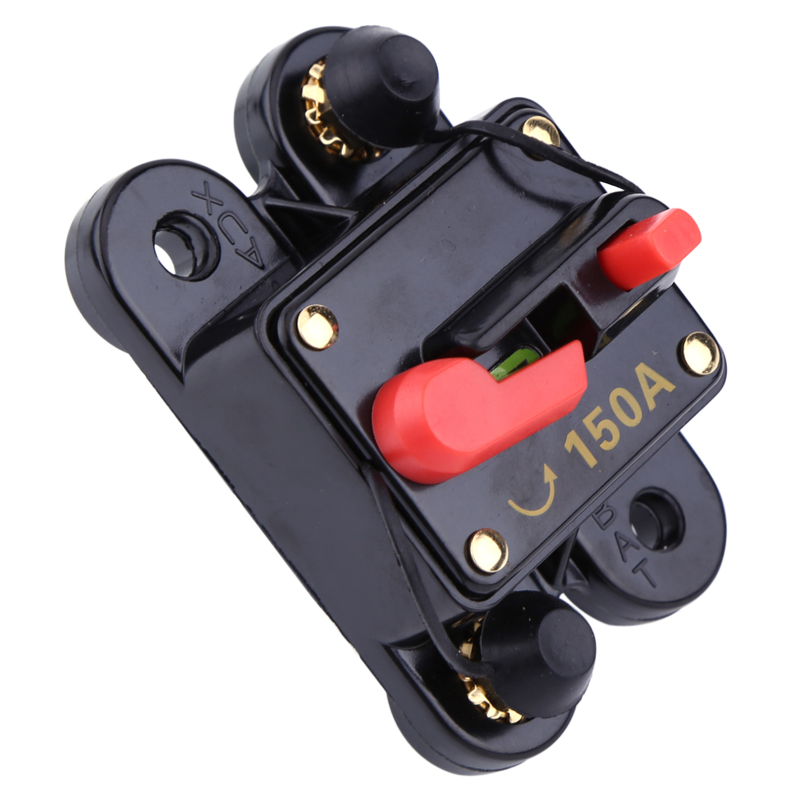 Dc12v Rücksetzbarer Sicherungs-leistungsschalter Für Autoradio, Boot, Motorrad, Stereoanlage (150 A)