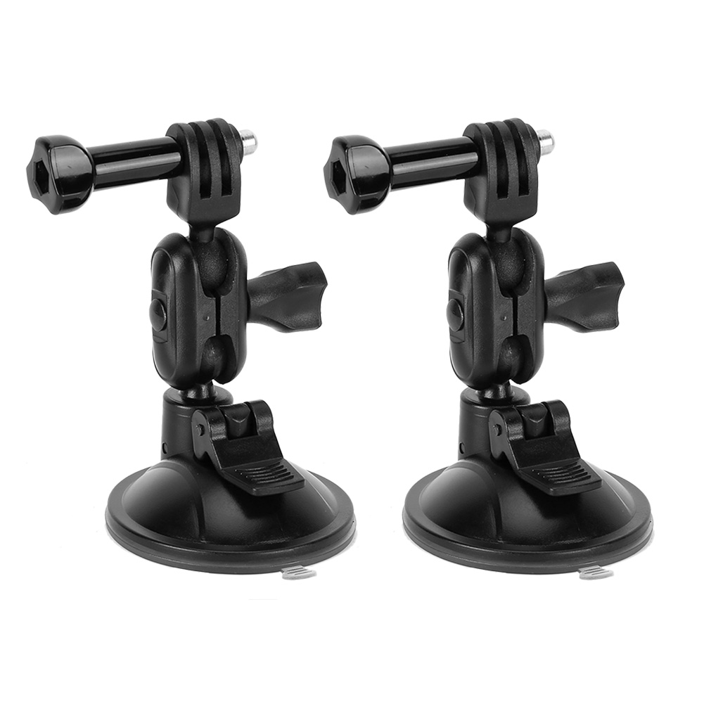 2 X 360° Drehbare Saugnapfhalterungen Für Dashcamcorder, 65 Mm, Für Gps, Verkleidung