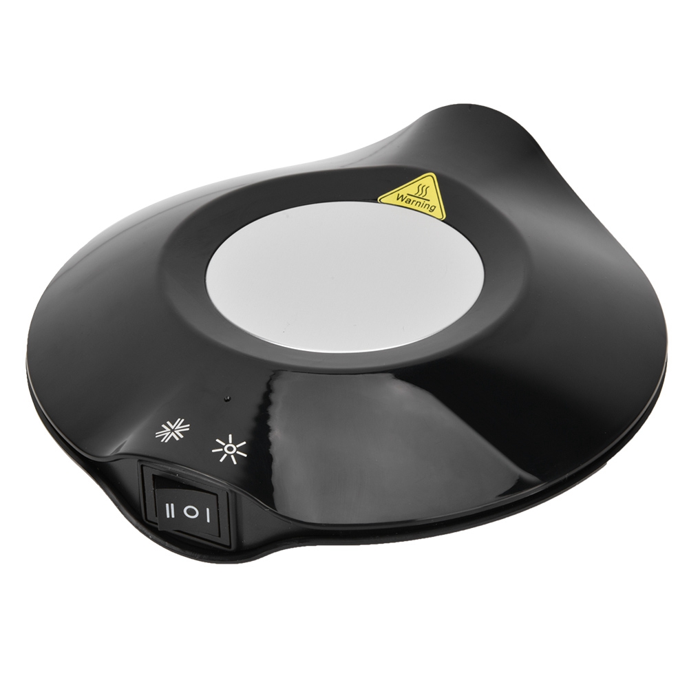 Doppelfunktioneller Usb-untersetzer Für Kaffeetassen, Heiß Oder Kalt, Mit Integriertem Netzteil (schwarz)