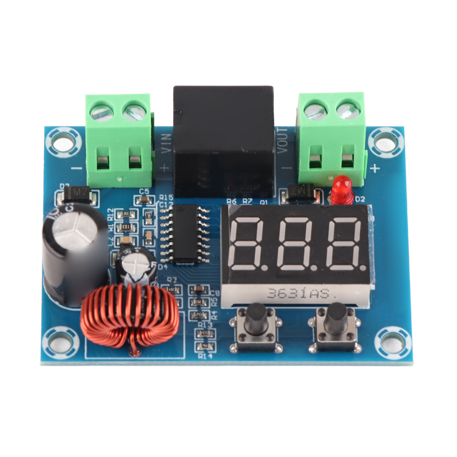 Niederspannungs-gleichstrom-batterietrennschutzmodul Mit Digitalanzeige Xh-m609 12-36 V