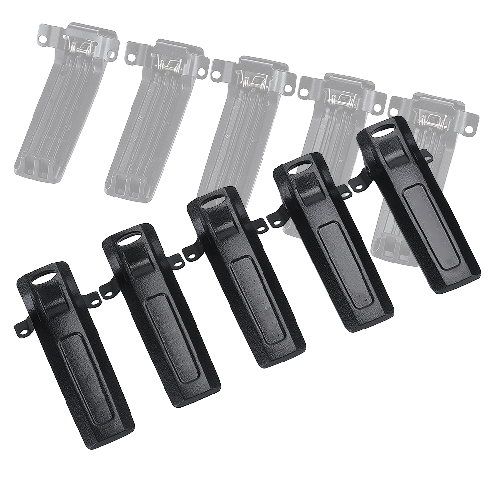 Packung Mit 10 Gürtelclips Für Baofeng Uv-82, Uv-8d Und Uv-82l Gt-5tp Funkgeräte