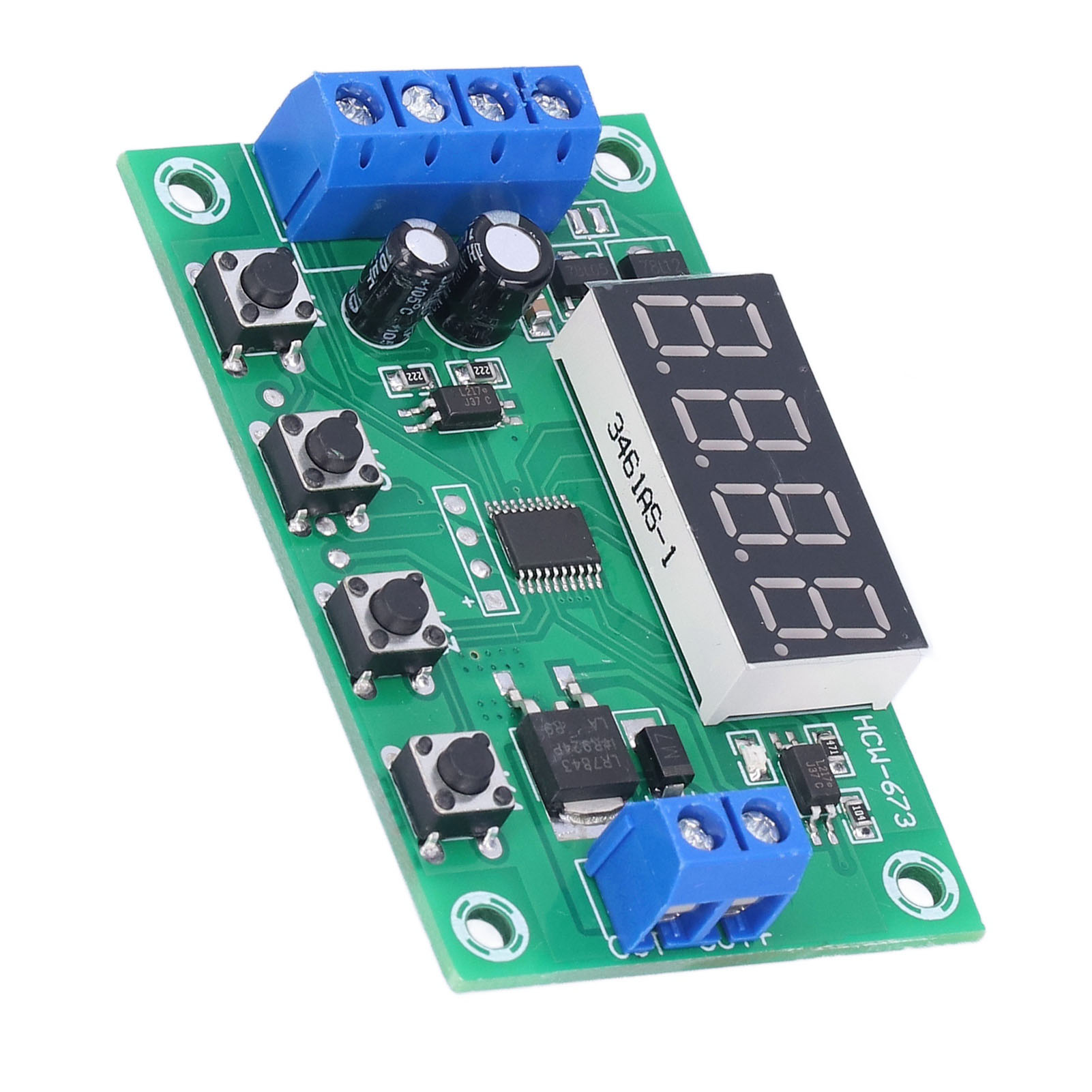 Einkanalige Leiterplatte Mit Trigger-timer, Mosfet-steuermodul Und 7-24v-relaismodul