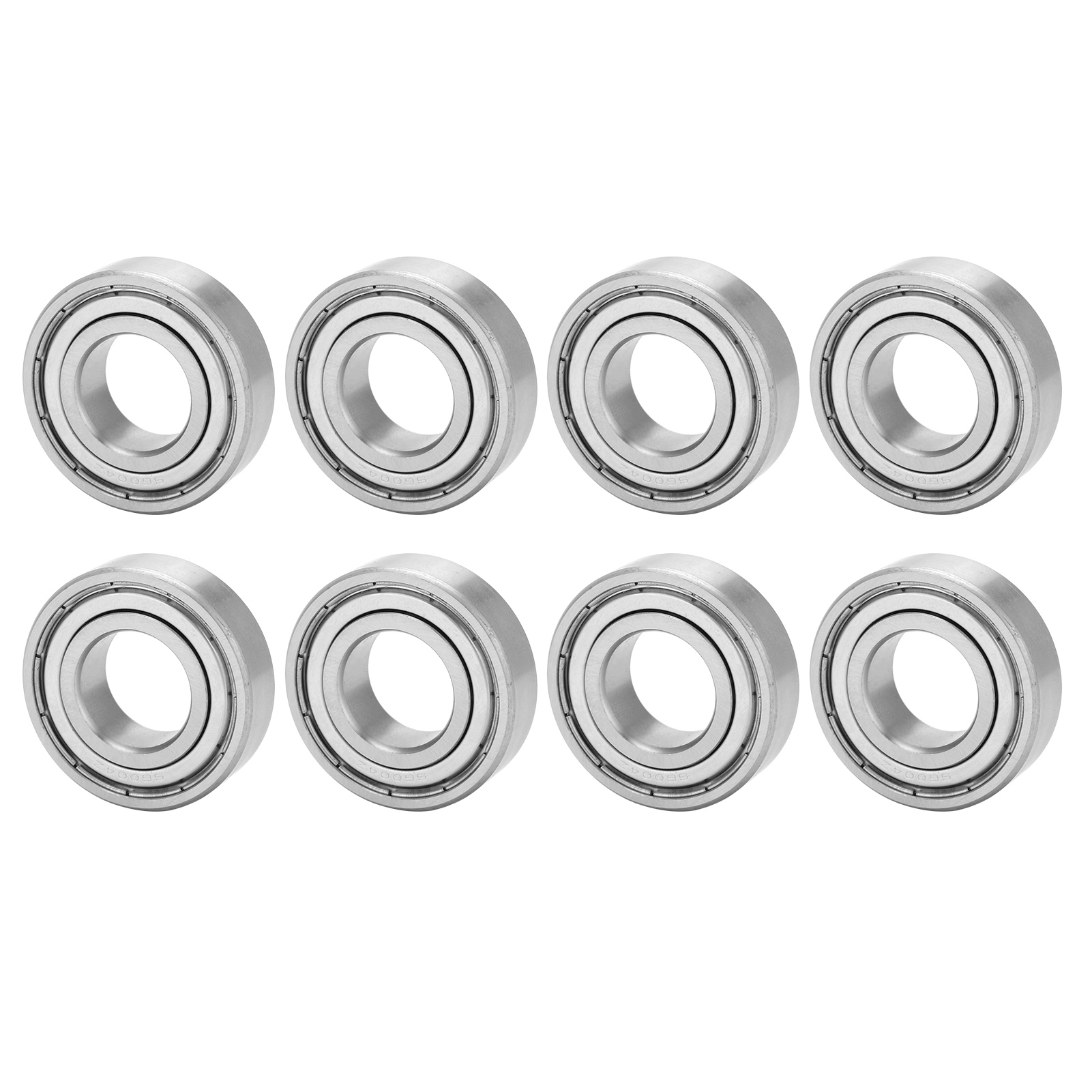 10 Edelstahlkugellager Mit Staubschutzkappen Für Maschine S6004zz