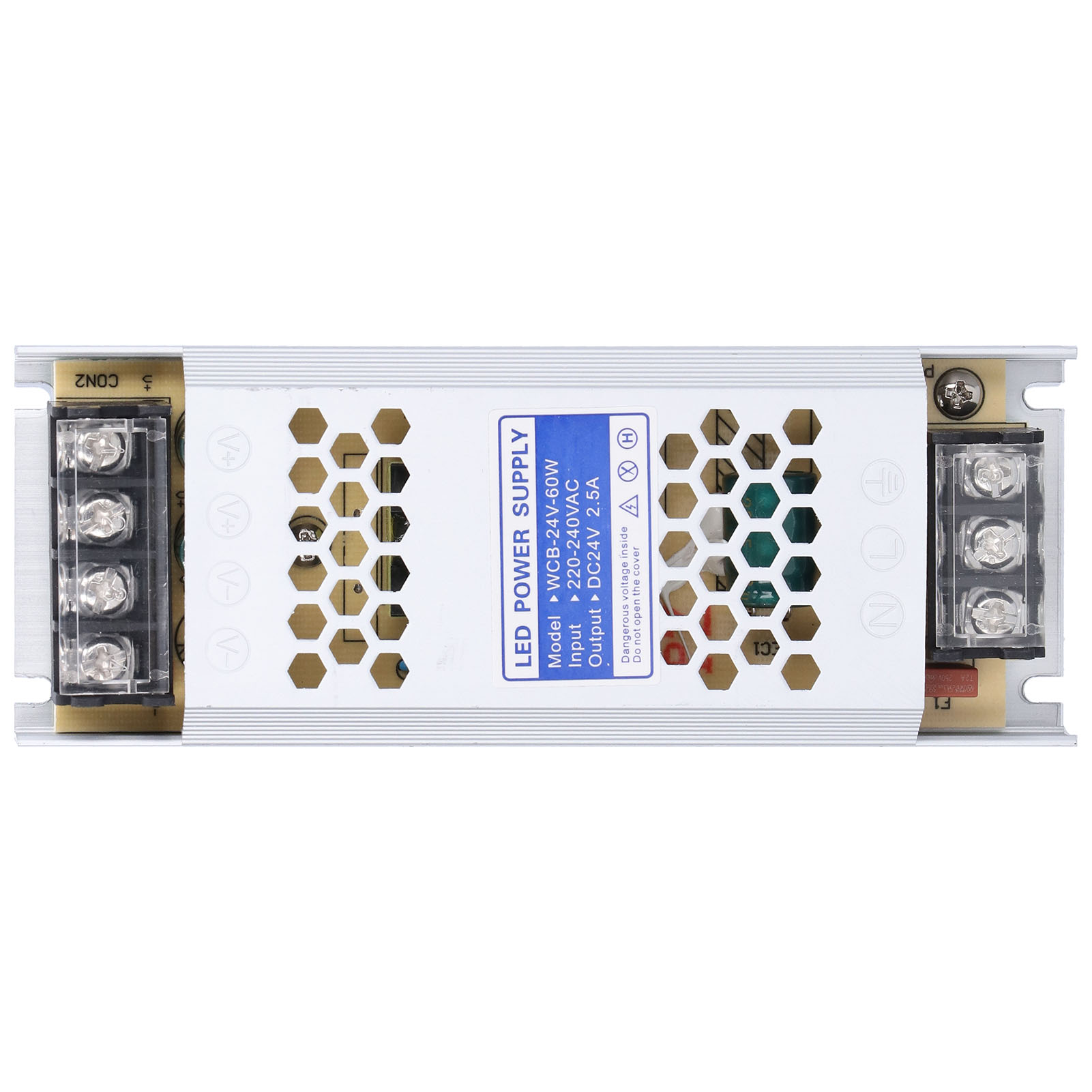 Schaltbarer Led-netzteil-steueradapter Für Ultradünne Und Lange Lichtleisten (wcb24v60w)