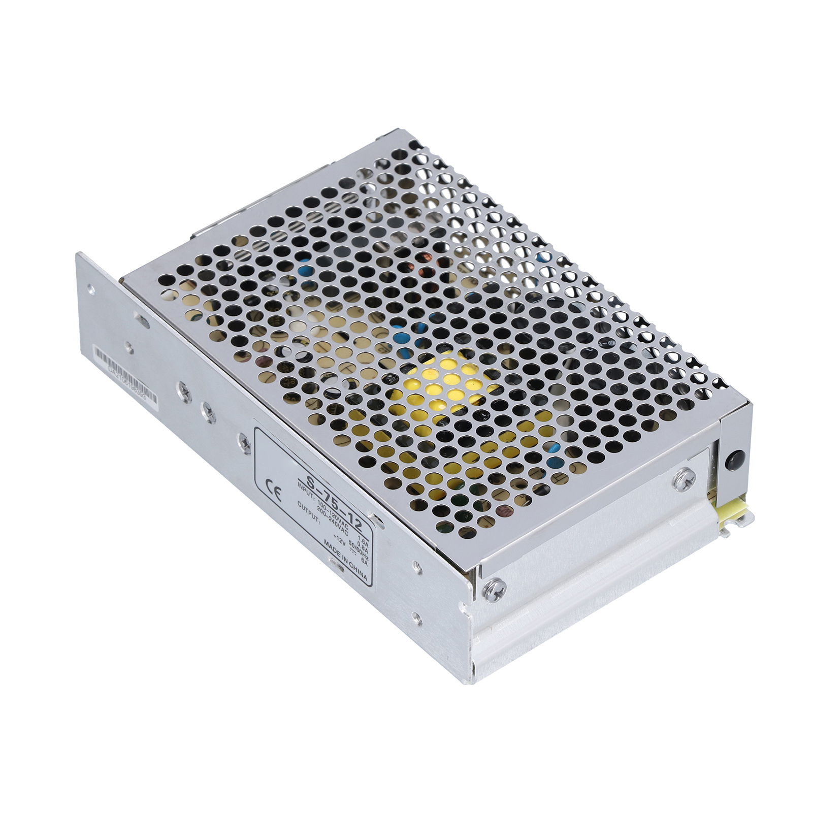 Gleichstrom-schaltnetzteil, Gehäuse Aus Aluminiumlegierung, Elektronische Bauteile Zur Spannungswandlung 110 V/220 V, 75 V, 12 V/6 A
