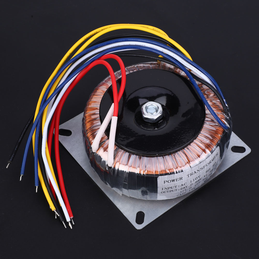 110 V Wechselstrom Auf Zwei 12 V/28 V Wechselstrom (12 V Einzeln) Ringtransformator Für 200-w-vorverstärker-klangplatine (110 V Wechselstrom Auf Zwei 12 V Wechselstrom)
