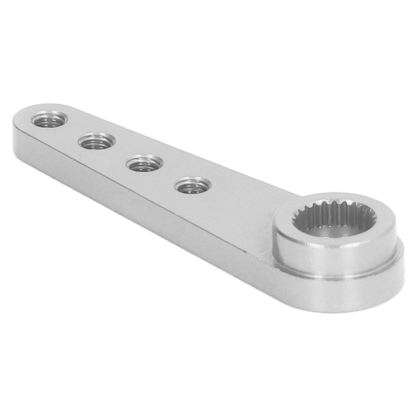 1/8 1/10 Universal-servoarm Mit Verlängerung, 25t, Einseitige Aluminiumlenkung, Silbernes Servohorn