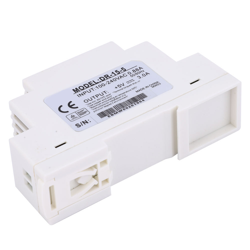 Dr-15-5 Din-schienen-schaltnetzteil, Ein Ausgang, 15 W, 5 V, 3 A