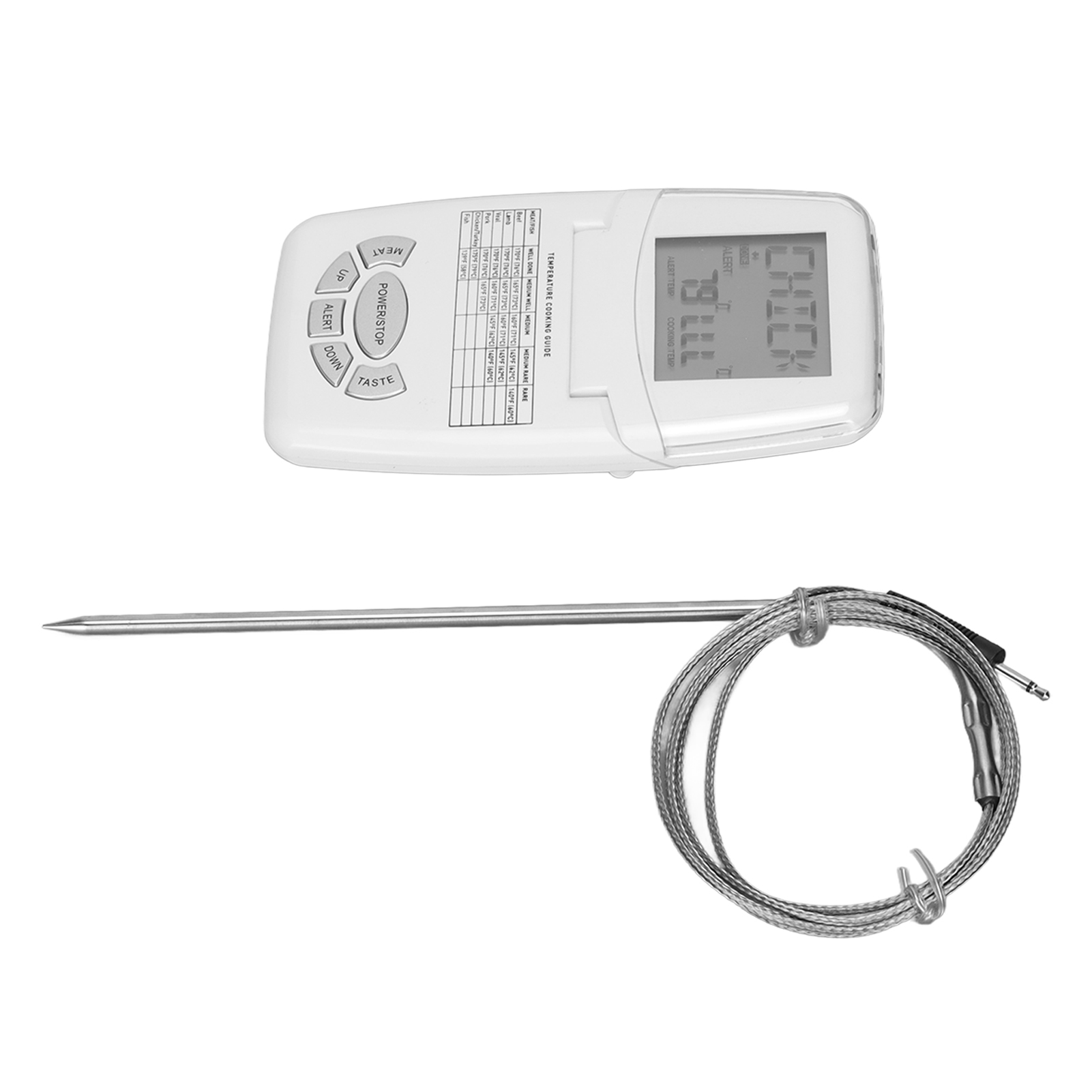 Kabelloses Fleischthermometer Mit Touchscreen, Ideal Zum Braten, Backen, Grillen Und Barbecue.