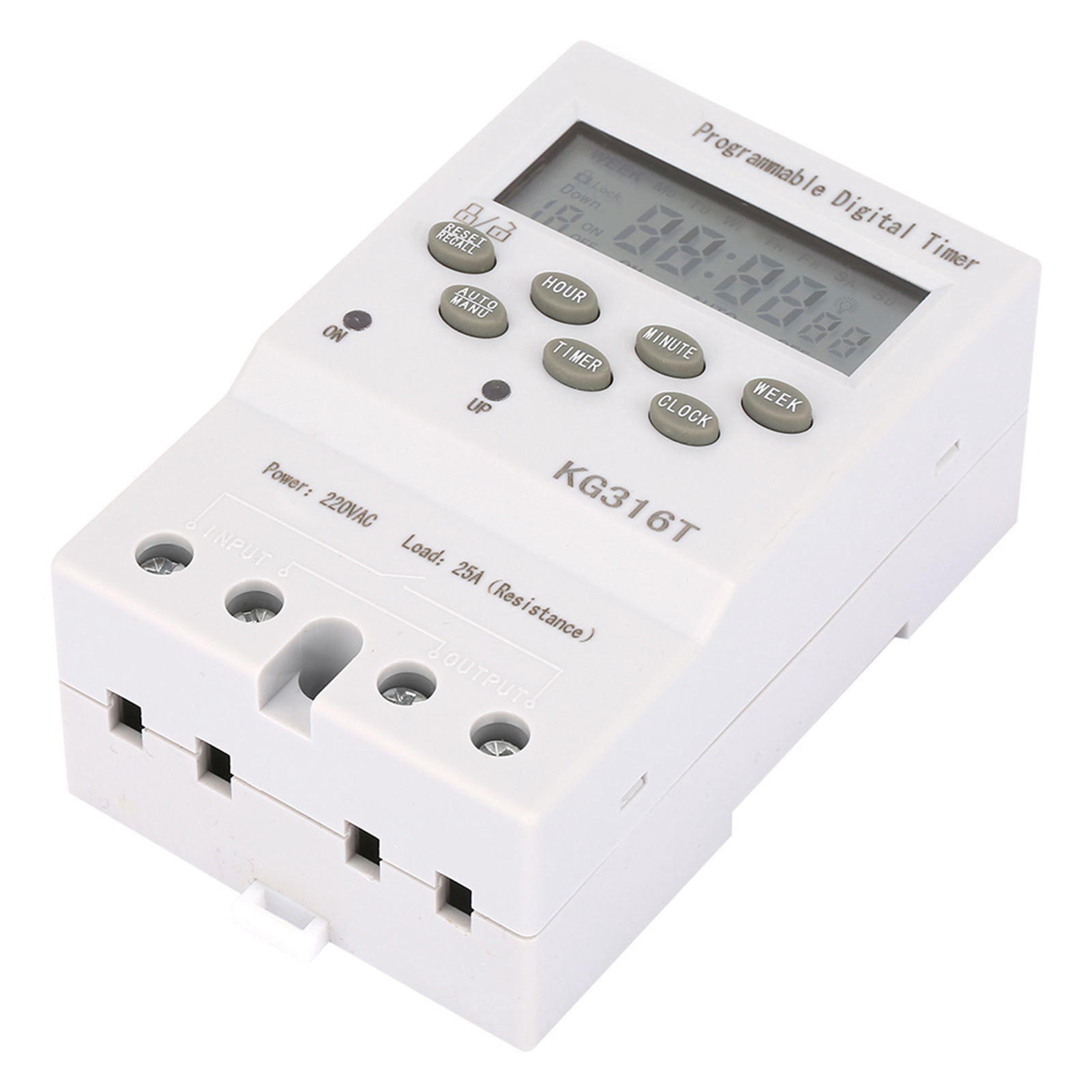 Kg316t 220v Automatischer, Mikroprozessorgesteuerter, Digitaler, Programmierbarer Timer