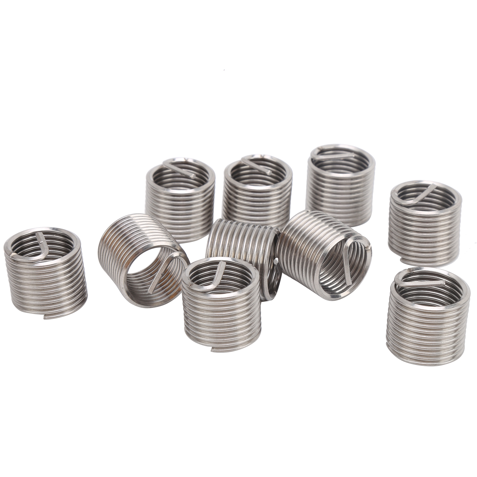 Packung Mit 10 Gewindereparatureinsätzen, Schutzhüllen Für Stahldraht, Hardware-zubehör M18 X 21,5d