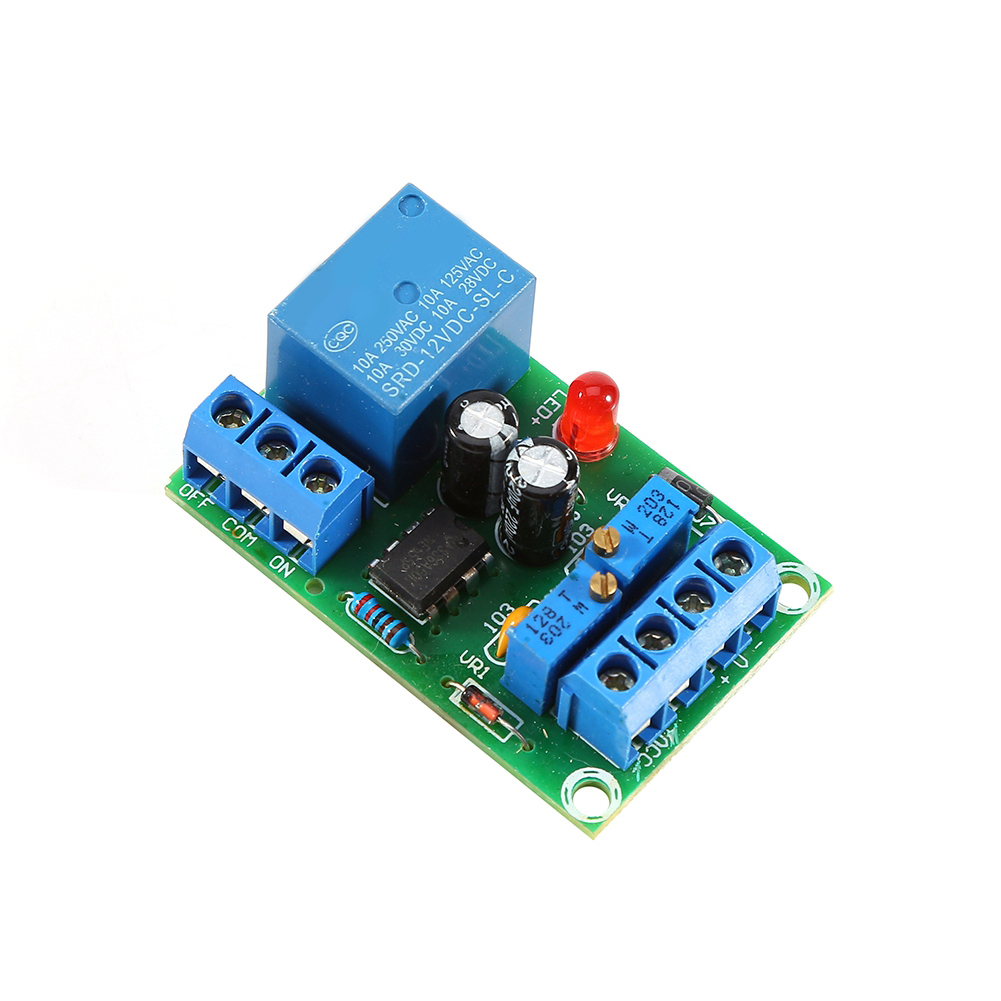 12v Automatisches Batterieladereglermodul Mit Schutzplatine Und Relais